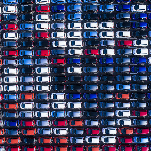 Automobile export wharf | Fleet insurance with NW Assekuranz