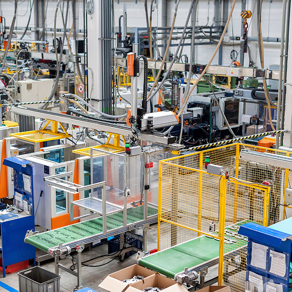 A production site | Comprehensive and customised insurance of your capital assets and materials