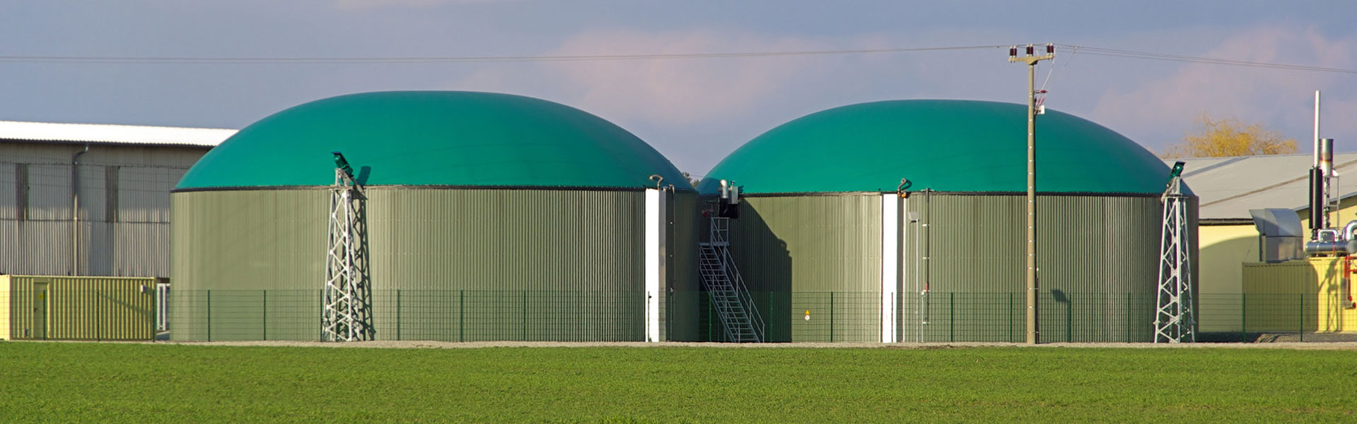 A biogas plant | The risk that no one wants: Coverage for a biogas plant with NW Assekuranz