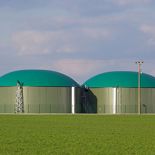 A biogas plant | The risk that no one wants: Coverage for a biogas plant with NW Assekuranz
