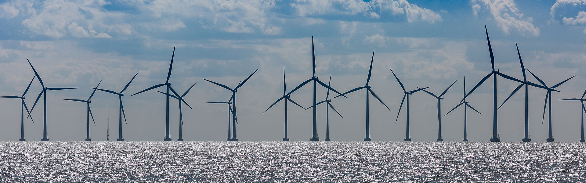 An offshore wind farm | A firm foundation thanks to NW Assekuranz: offshore property insurance for impending subsidy losses