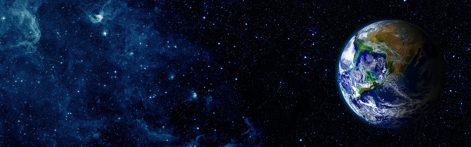 Blick auf die Erde aus dem Weltraum | Versicherungskonzepte für die Raumfahrt mit NW Assekuranz